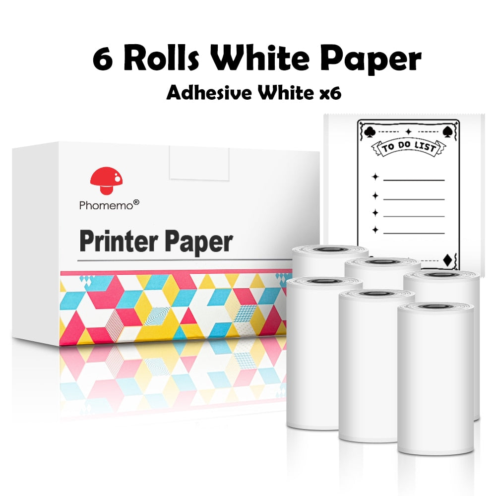 Pocket Notes StickerPrinter™ Self-adhesive (Sticky)Thermal Paper