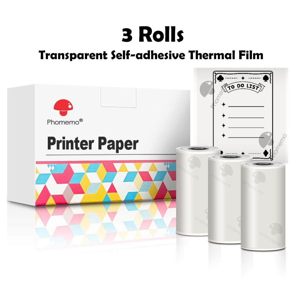 Pocket Notes StickerPrinter™ Self-adhesive (Sticky)Thermal Paper