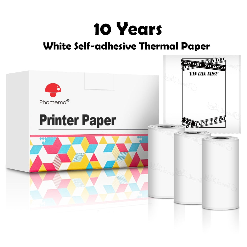 Pocket Notes StickerPrinter™ Self-adhesive (Sticky)Thermal Paper